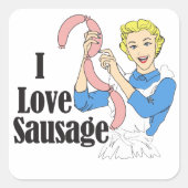 ソーセージ スクエアシール (正面)