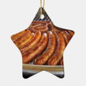 ソーセージ セラミックオーナメント (左)