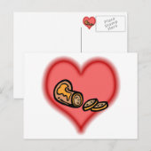 ソーセージ ポストカード (正面/裏面)