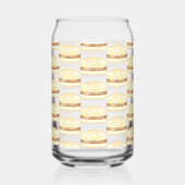 ソーセージ、卵、チーズサンドイッチ ガラス缶 (裏面)