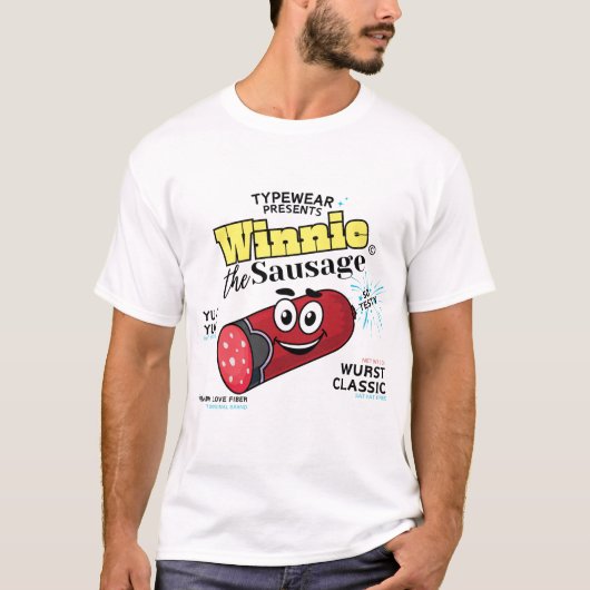 ソーセージ Tシャツ (正面)