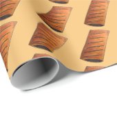 ソーセー転がジブリティッシュ風味のパストリースナック食品UK ラッピングペーパー (ロールコーナー)