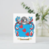 ソーソン家紋(コート・オブ・アームズ) ポストカード (スタンド正面)