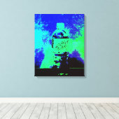 ソーダアポップ・アートのート キャンバスプリント (インサイチュ (ウッドフロア))