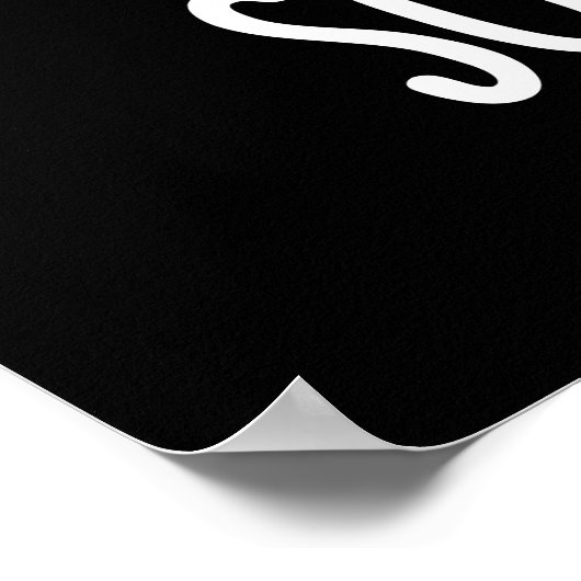 ソーダウンチおもしろいドリンクプンダークBG ポスター (角)