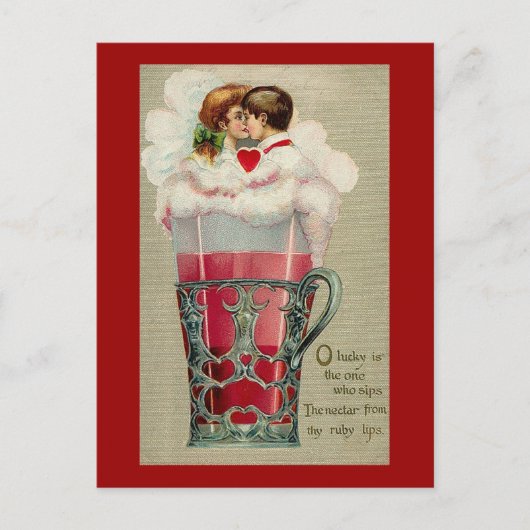 ソーダカップル ポストカード (正面)