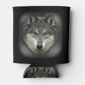 ソーダカンホルダー – ウルフマウンテンサンクチュアリ 缶クーラー (正面)