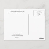 ソーダガールポストカード ポストカード (裏面)