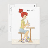 ソーダガール恋しく思ズ・ユー ポストカード (正面/裏面)