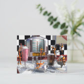 ソーダショップデモン ポストカード (スタンド正面)