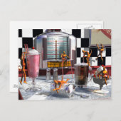 ソーダショップデモン ポストカード (正面/裏面)