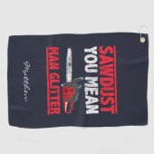 ソーダストユーマニアグリッタールンバージャック ゴルフタオル (横)