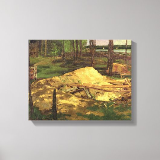 ソーダスト・ピット, 1876 キャンバスプリント (正面)