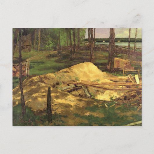 ソーダスト・ピット， 1876 ポストカード (正面)