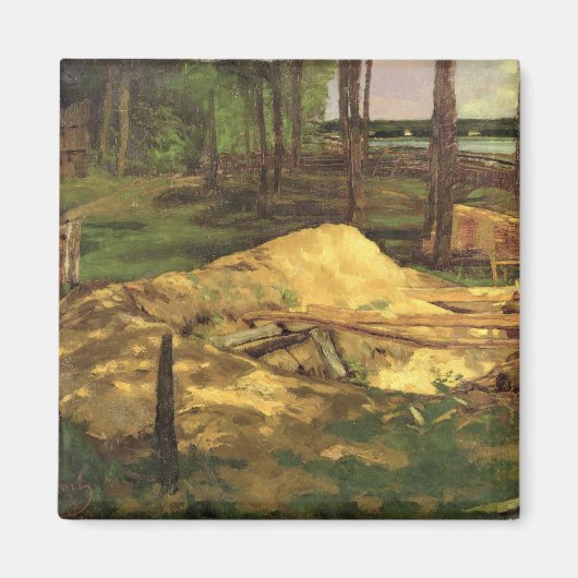 ソーダスト・ピット， 1876 マグネット (正面)