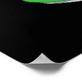 ソーダプンおもしろいでポップ・アートのきる ポスター (角)