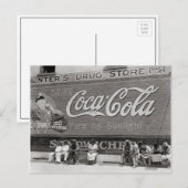 ソーダポップの広告板 1939年 ポストカード (正面/裏面)