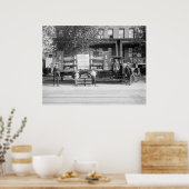 ソーダポップ・アートのデリバリートラック、1920年代初期 ポスター (キッチン)