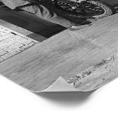 ソーダポップ・アートのデリバリートラック、1924。ヴィンテージ写真 ポスター (角)