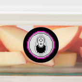 ソーダポップ・アートの缶ピクセルアート – ピンク ラベル (貼付)