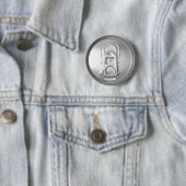 ソーダポップ・アートの蓋 缶バッジ (インサイチュ)