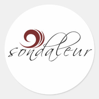 ソーダールステッカー ラウンドシール