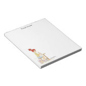 ソーダ噴水の友だち ノートパッド (アングル)