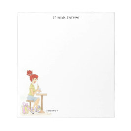 ソーダ噴水の友だち ノートパッド