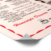 ソーダ噴水メニューポスター ポスター (角)