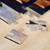 ソーダ噴水付き菓子店 ジグソーパズル (側面)