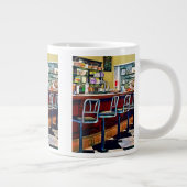 ソーダ噴水付き菓子店 ジャンボコーヒーマグカップ (右)