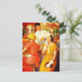 ソーダ噴水 – ウィリアム・グラックス(1935) ポストカード (スタンド正面)