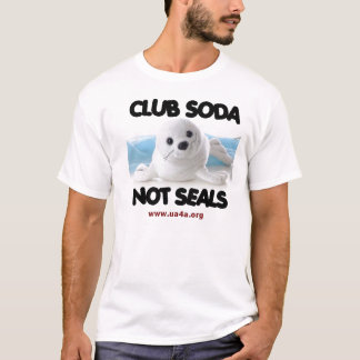ソーダ水のないシール Tシャツ