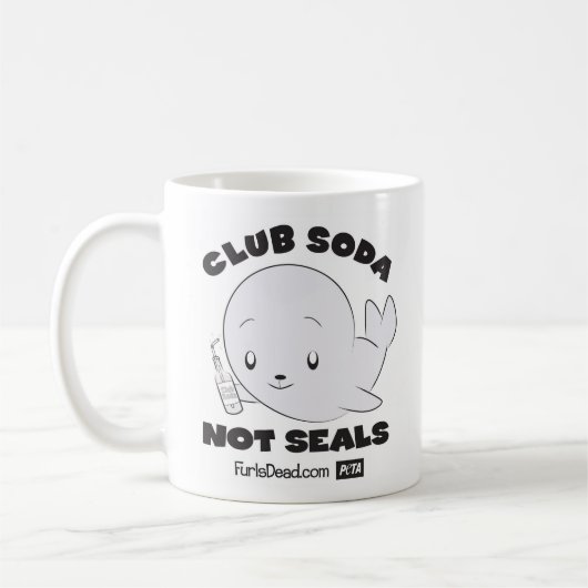 ソーダ水シールのマグではなく コーヒーマグカップ (左)