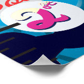 ソーダ水上成長図 ポスター (角)