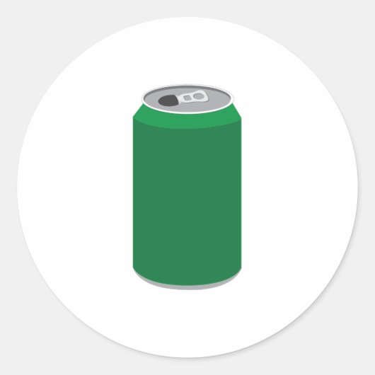 ソーダ缶 ラウンドシール (正面)