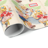 ソーダ・ファウンテンの愛らしい子供 ラッピングペーパー (ロールコーナー)