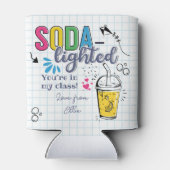 ソーダ – 軽量スクエアステッカー 缶クーラー (裏面)