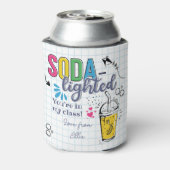 ソーダ – 軽量スクエアステッカー 缶クーラー (缶裏面)