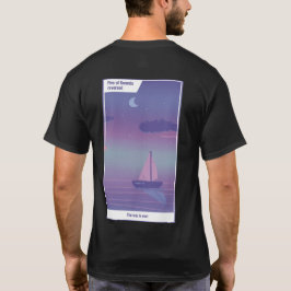 ソードの5の逆位置 タロットにインスパイアされたアート Tシャツ