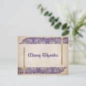 ソードケルト結婚ティック サンキューカード (スタンド正面)