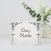 ソードゲーマー結婚ファンタジー サンキューカード (スタンド正面)