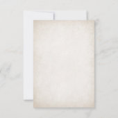 ソードゲーマー結婚ファンタジー 出欠カード (裏面)