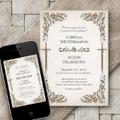 ソードゲーマー結婚ファンタジー 招待状