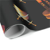 ソードナツクラッカーソルジャークリスマスラッピング紙 ラッピングペーパー (ロールコーナー)