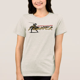 ソードファイター | 女性用長袖 トライブレンドTシャツ