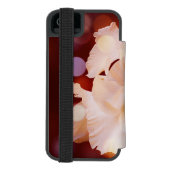 ソードリリーレッド《写真》ぼけ味 INCIPIO iPhoneウォレットケース (フォリオ裏面)