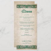 ソード王室の結婚メニュー (正面/裏面)