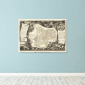 ソーネエロワール省 キャンバスプリント (インサイチュ (ウッドフロア))