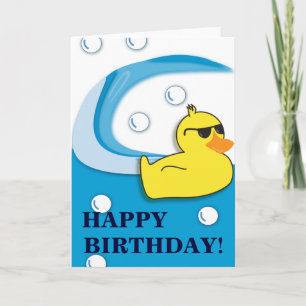 ソーピーダック誕生日カード カード